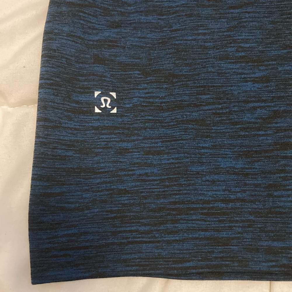 Lululemon Metal Vent Tech Long Sleeve Blue x Black Size M - Picture 3 of 6